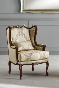 Κλασική πολυθρόνα 526-P | Κλασικά Έπιπλα Αρζουμανίδης