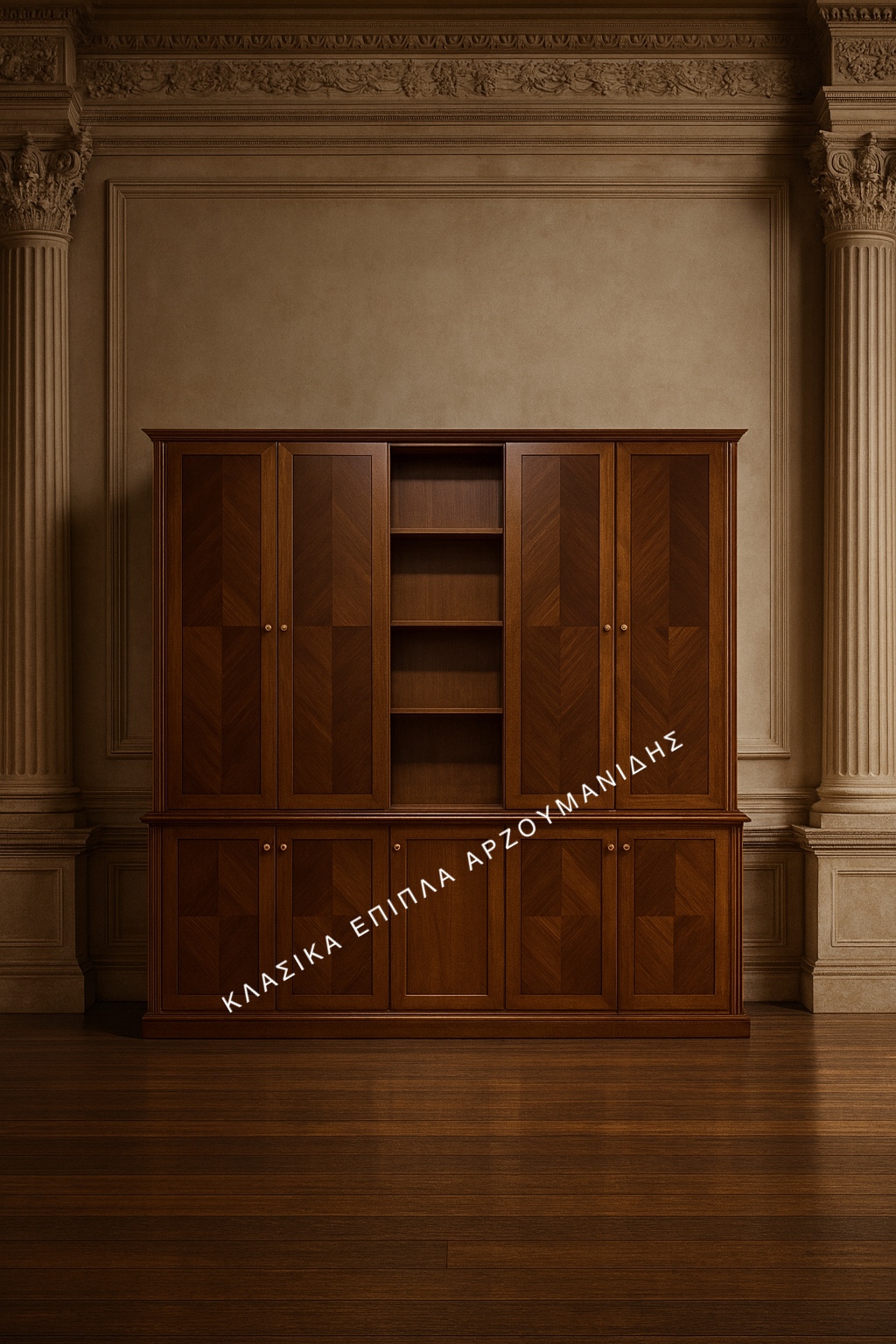 Κλασικές βιβλιοθήκες - Κλασικά Επιπλα Αρζουμανίδης Κλασικές βιβλιοθήκες - Κλασικά Επιπλα Αρζουμανίδης