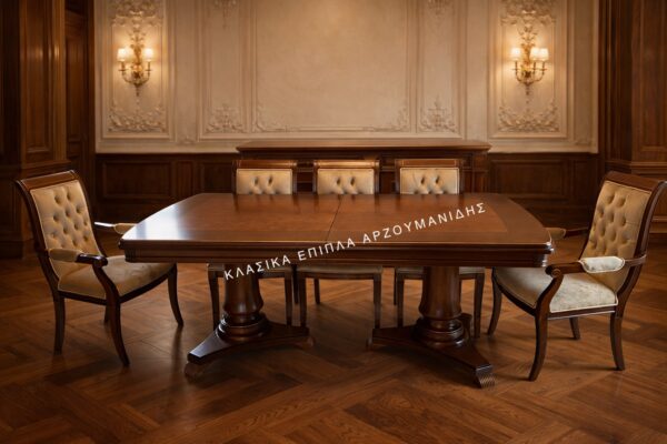 Κλασικές τραπεζαρίες – Κλασικά έπιπλα Αρζουμανίδης