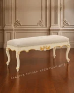 Κλασικό σκαμπό ACCADEMIA 0311Q, όψη 6, σε κλασικό εσωτερικό χώρο